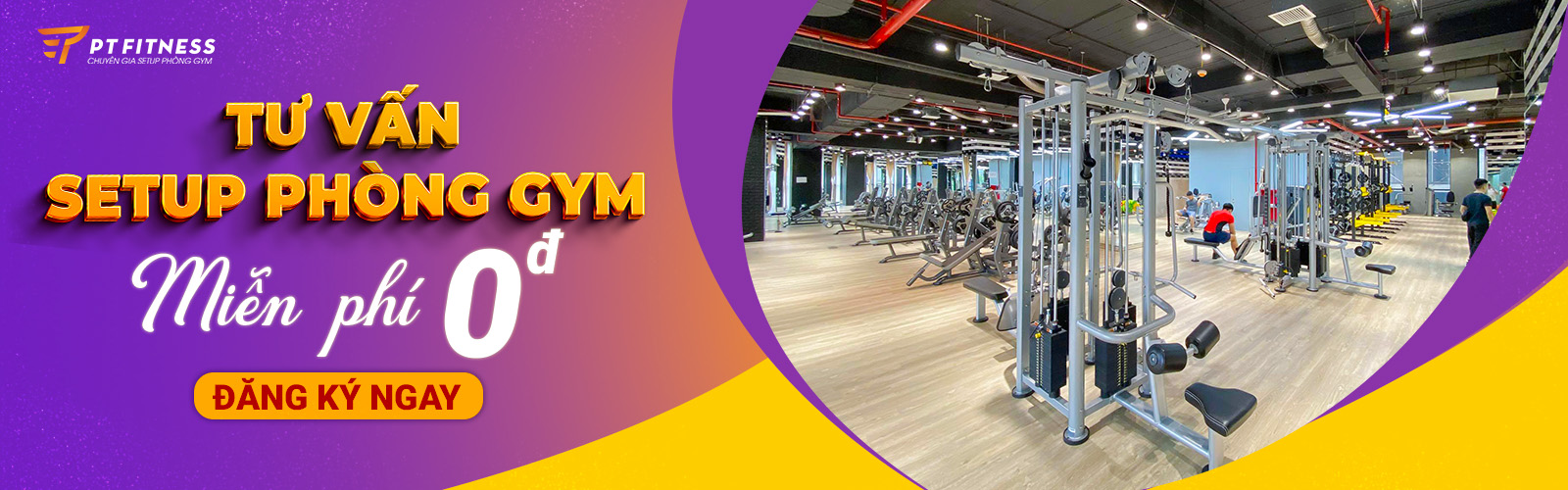 setup phòng gym pt fitness 